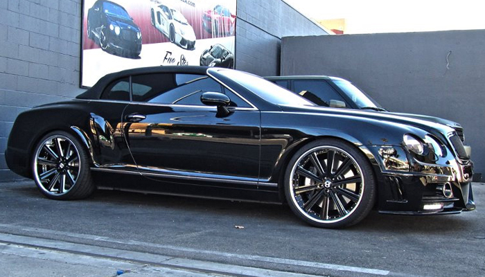 Bentley Continental with Bison Body Kit.