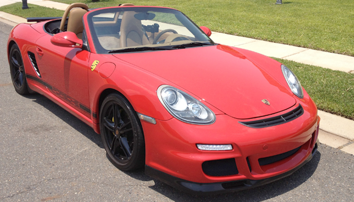 Porsche 987.2 Boxster with GT3 Body Kit & R Wing.