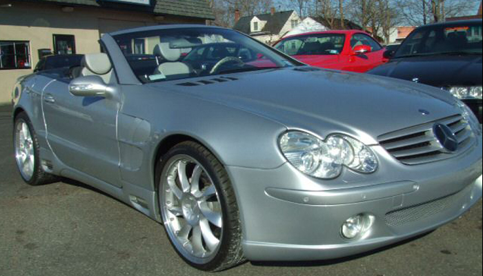 Mercedes SL with L Style Body Kit.