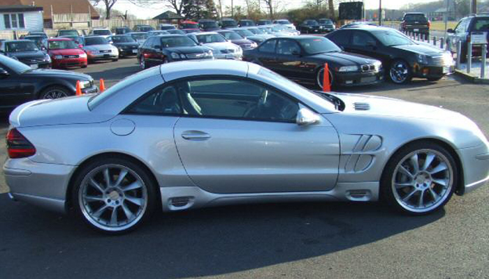 Mercedes SL with L Style Body Kit.