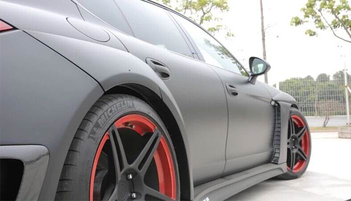 Porsche Panamera Luma Style Fender Flares.