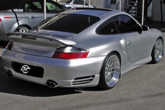 Porsche 996 Turbo with Type 2 Body Kit and Type 2 Add on Wing.
