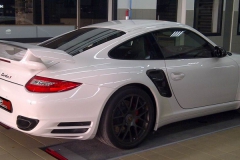 Porsche 997 Turbo with GT2 Engine Lid Wing.