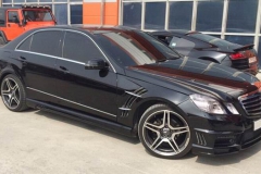 2010 Mercedes E Class with our WDB Body Kit.