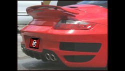 Porsche Turbo Style Engine Lid Wing 997