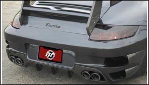 Porsche 997 Turbo/C4 GT Rear Bumper