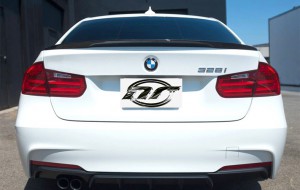 BMW 3 Series F30 M Tech Carbon Fiber Trunk Spoiler
